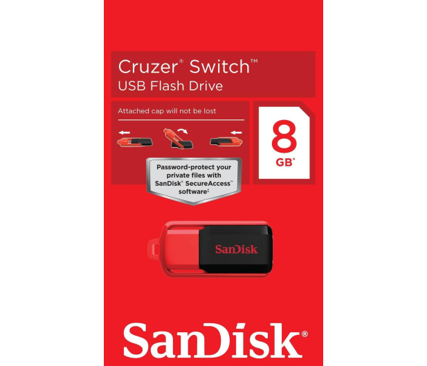 SANDISK CRUZER SWITCH 8GB SDCZ52-008G-B35 - 1453944 - zdjęcie 3